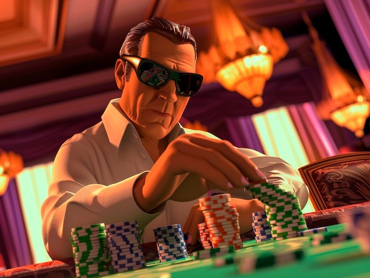 Layar permainan Roulette di pedangwin menampilkan roda Roulette yang berputar dengan dealer profesional dan tabel taruhan interaktif